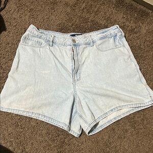 Hollister ultra high rise 90s short Light Blue Jean Shorts